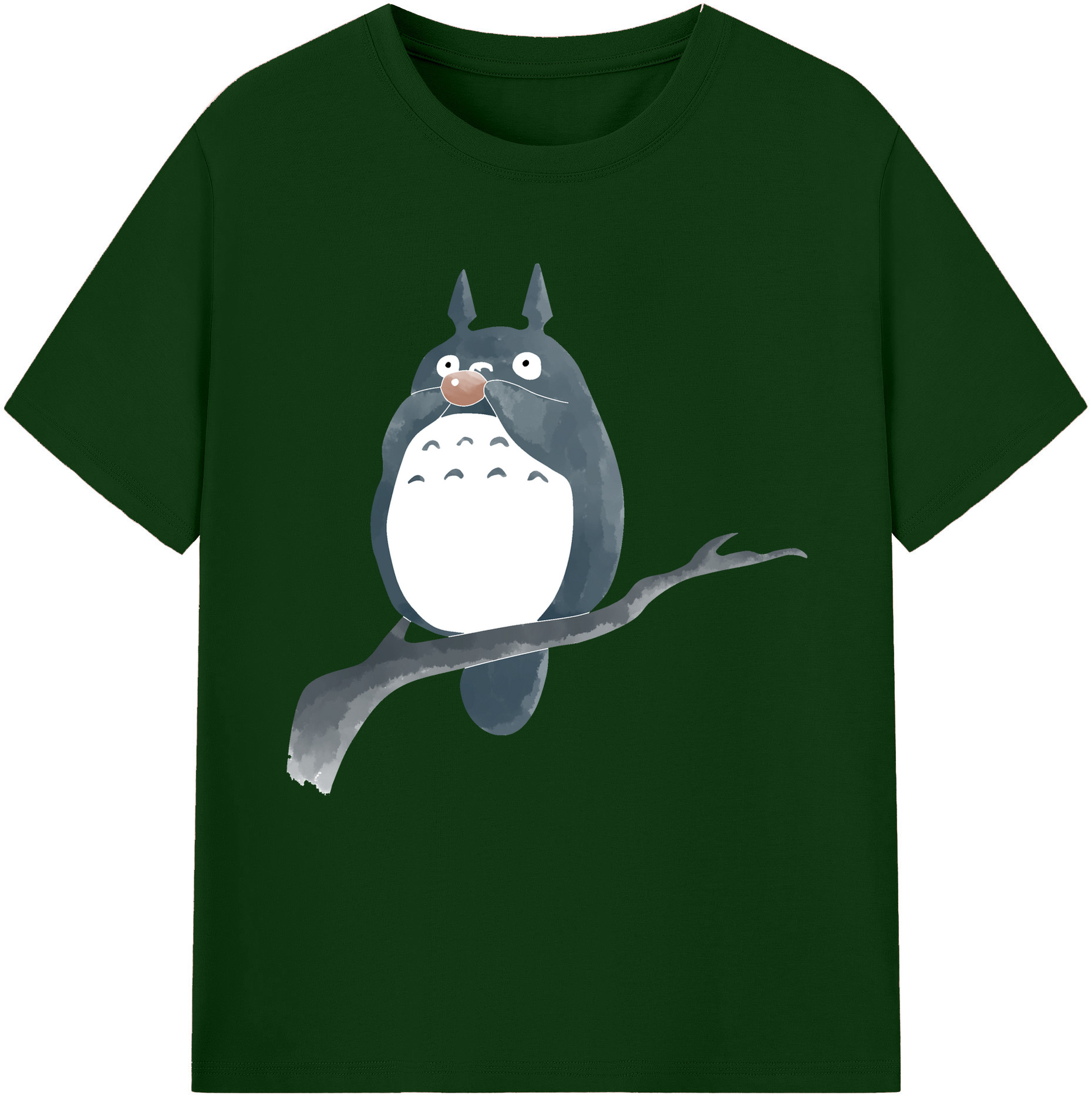 （画像用） となりのトトロ 草壁メイ 草壁サツキ My Neighbor Totoro Satsuki Kusakabe Mei Kusakabe 綿100％半袖Tシャツ（フロントプリント）